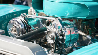 Classic Car engine.